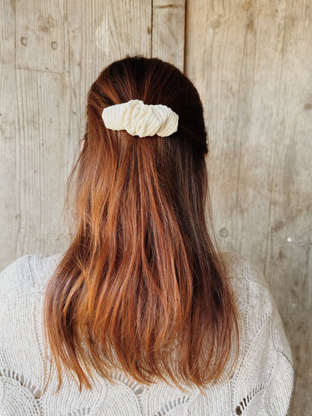 Barrette Drapée Équestre