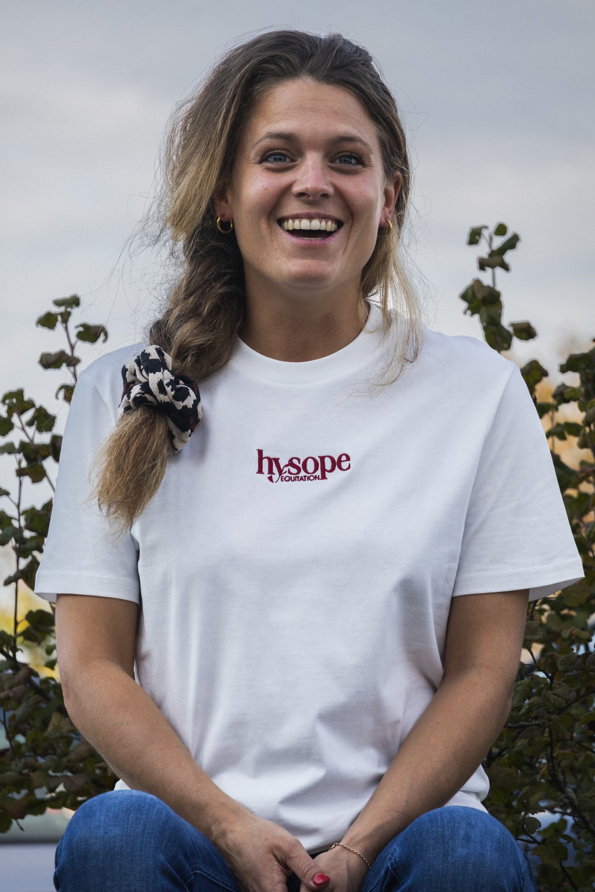 T-shirt Hysope – Coton Bio Équitation