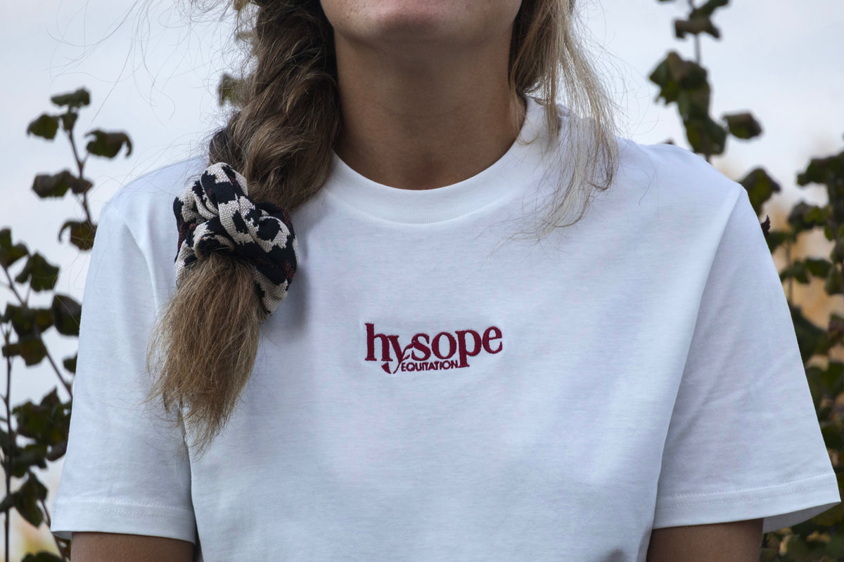 T-shirt Hysope – Coton Bio Équitation