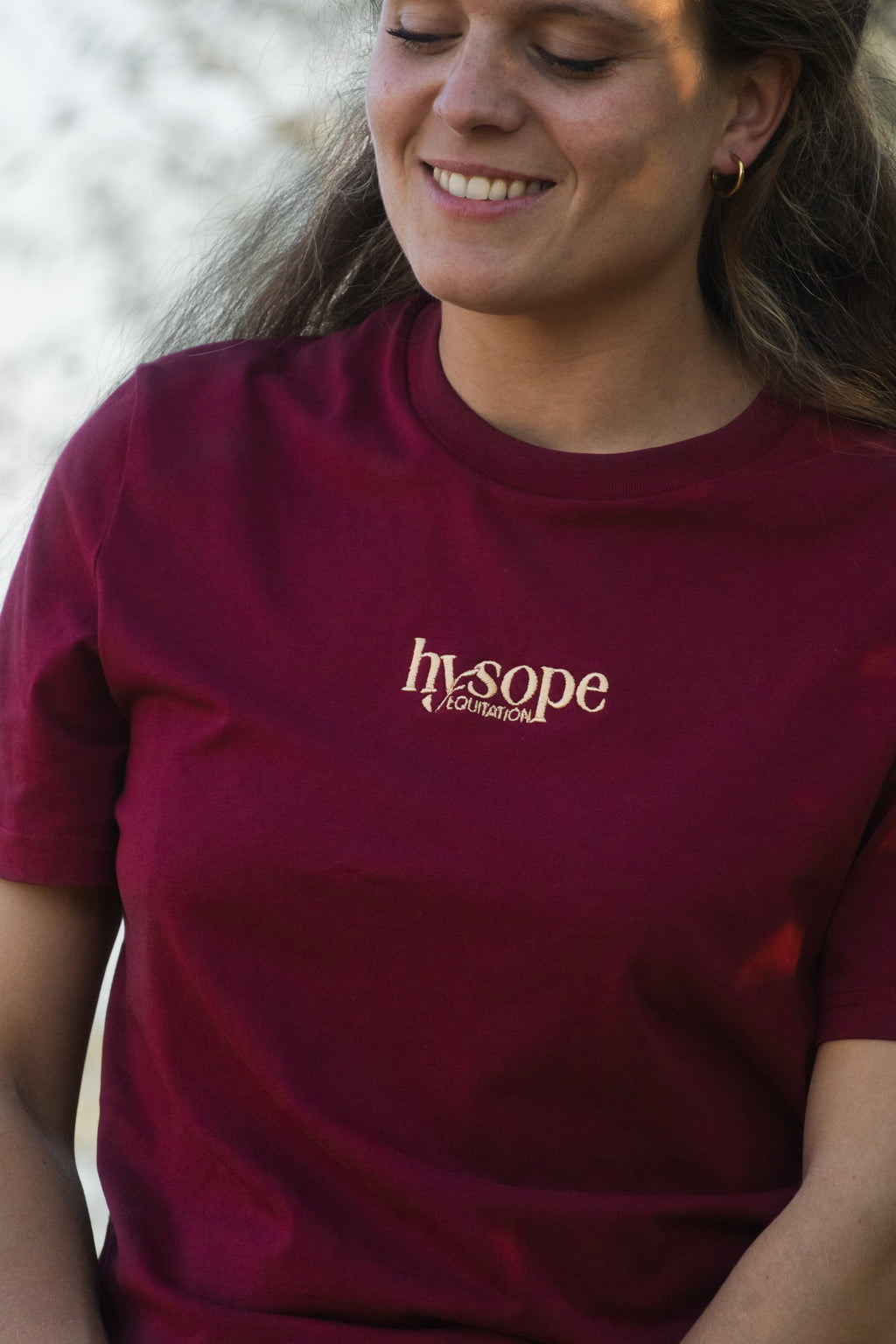 T-shirt Hysope – Coton Bio Équitation