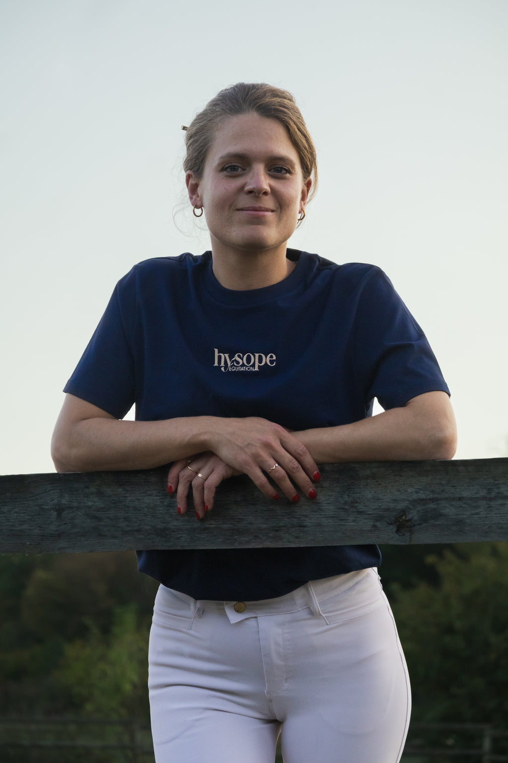 T-shirt Hysope – Coton Bio Équitation