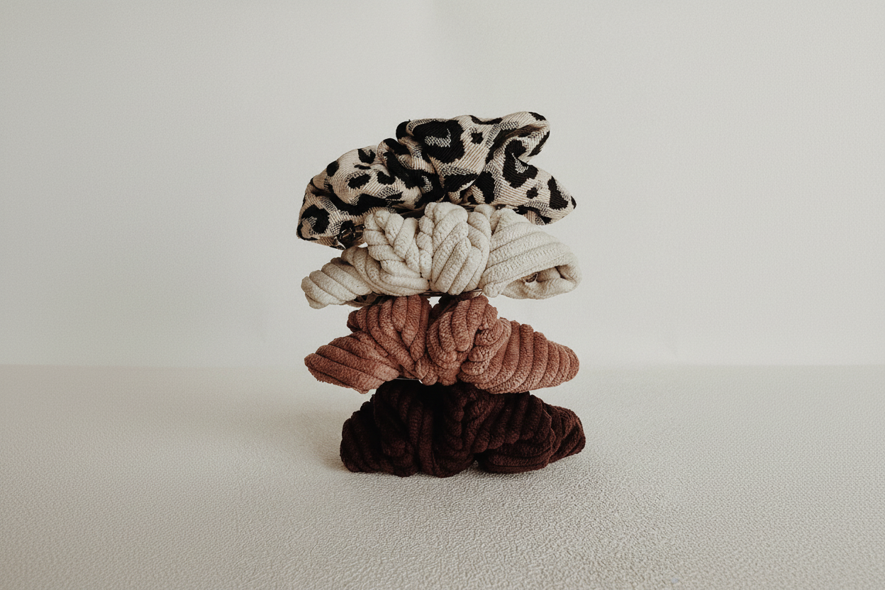 Barettes empilées style Sézane