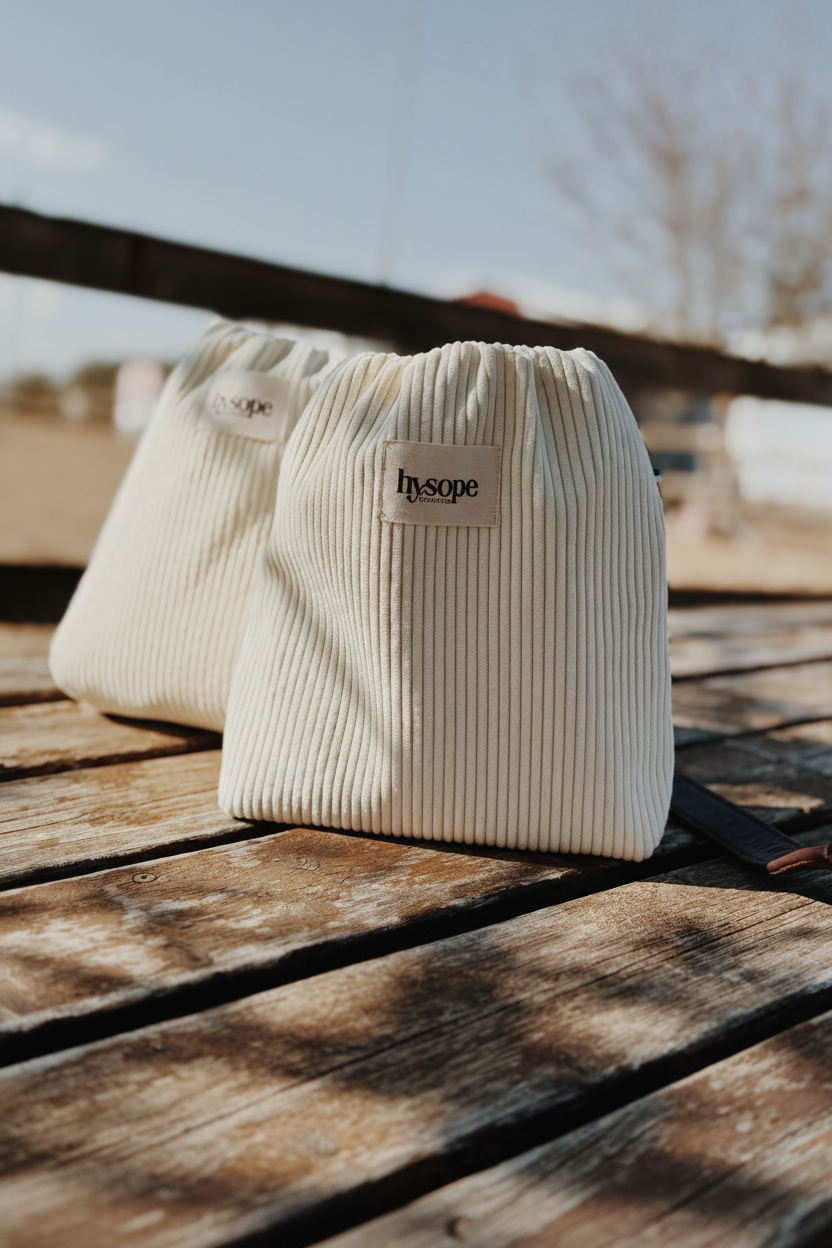 Housses d'étriers velours Hysope Équitation – lifestyle bois extérieur, lumière naturelle