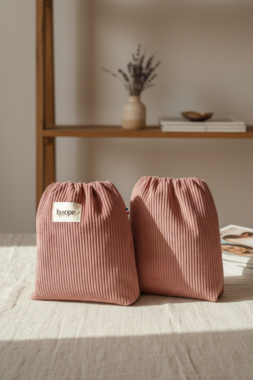Housses d'étriers velours rose poudré Hysope Équitation – lifestyle équestre